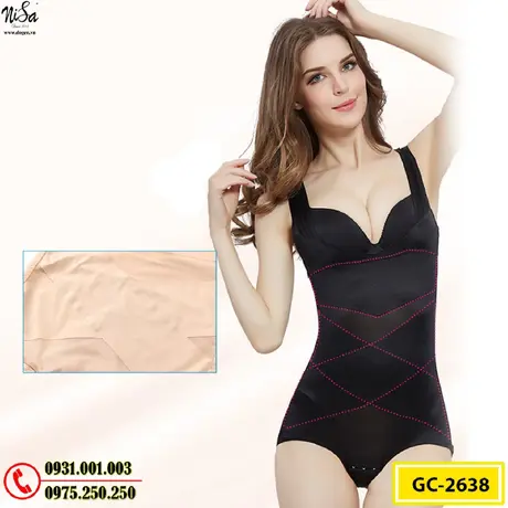 Đồ Lót Định Hình - Quần Áo Gen Định Hình Bikini Liền Thân Thu Gọn Vòng Eo (Cod: BD-2638)