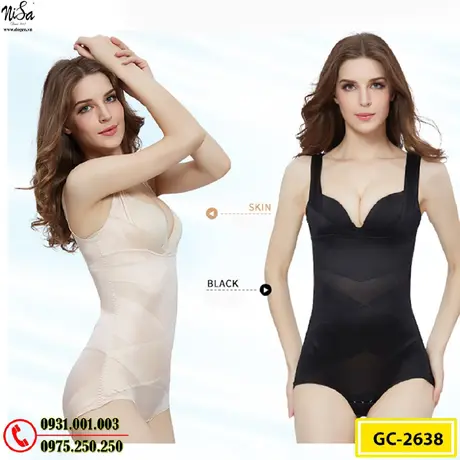 Đồ Lót Định Hình - Quần Áo Gen Định Hình Bikini Liền Thân Thu Gọn Vòng Eo (Cod: BD-2638)