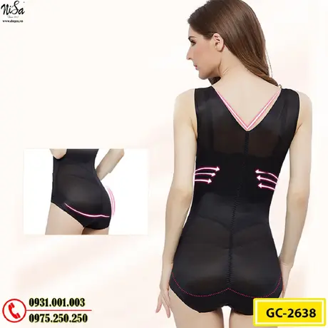 Đồ Lót Định Hình - Quần Áo Gen Định Hình Bikini Liền Thân Thu Gọn Vòng Eo (Cod: BD-2638)