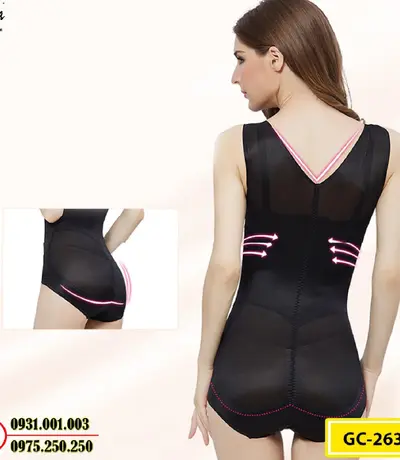 Đồ Lót Định Hình - Quần Áo Gen Định Hình Bikini Liền Thân Thu Gọn Vòng Eo (Cod: BD-2638)