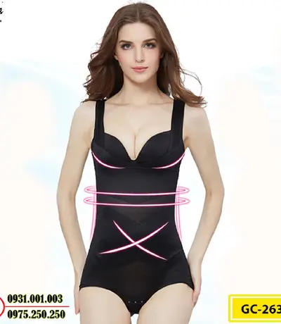 Đồ Lót Định Hình - Quần Áo Gen Định Hình Bikini Liền Thân Thu Gọn Vòng Eo (Cod: BD-2638)