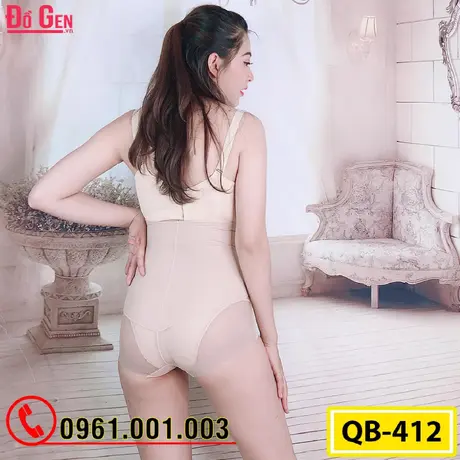 Quần Gen Định Hình - Gen Nịt Bụng Định Hình Nâng Mông Thu Nhỏ Eo (Cod: QB-412)