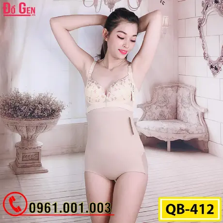 Quần Gen Định Hình - Gen Nịt Bụng Định Hình Nâng Mông Thu Nhỏ Eo (Cod: QB-412)