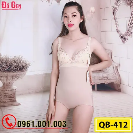 Quần Gen Định Hình - Gen Nịt Bụng Định Hình Nâng Mông Thu Nhỏ Eo (Cod: QB-412)