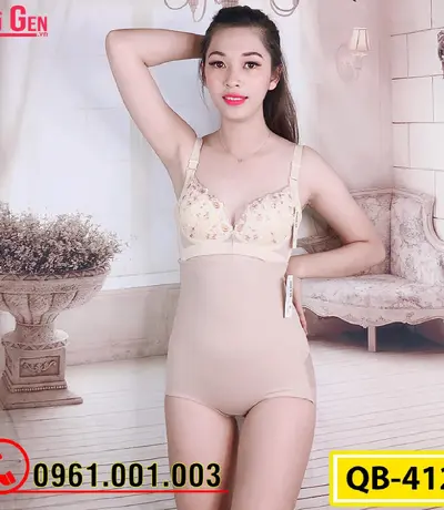 Quần Gen Định Hình - Gen Nịt Bụng Định Hình Nâng Mông Thu Nhỏ Eo (Cod: QB-412)