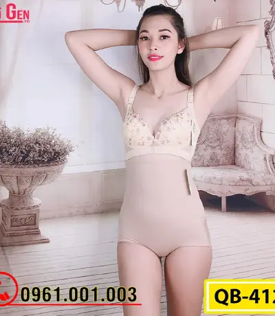 Quần Gen Định Hình - Gen Nịt Bụng Định Hình Nâng Mông Thu Nhỏ Eo (Cod: QB-412)