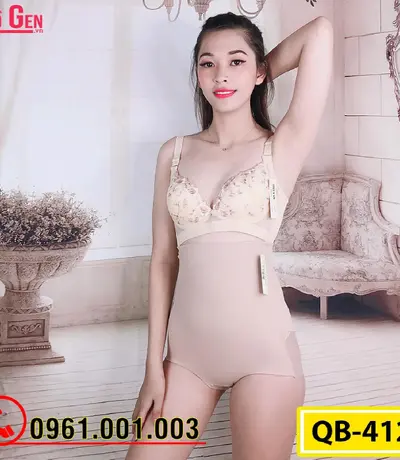 Quần Gen Định Hình - Gen Nịt Bụng Định Hình Nâng Mông Thu Nhỏ Eo (Cod: QB-412)