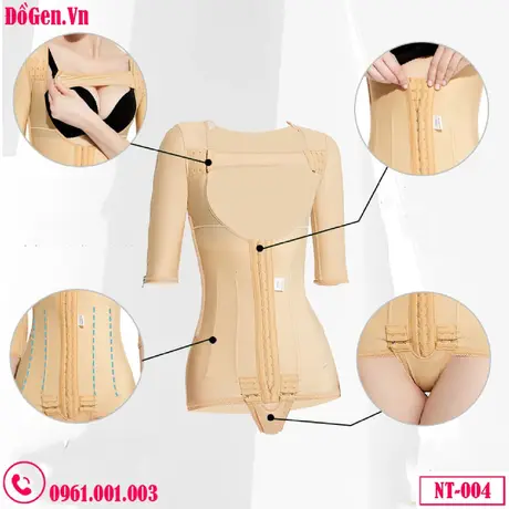 Áo Định Hình Toàn Thân Nịt Bụng Sau Phẫu Thuật Thẩm Mỹ
