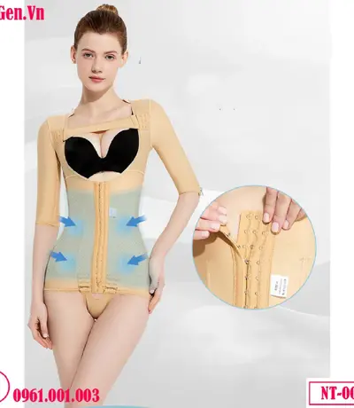 Áo Định Hình Toàn Thân Nịt Bụng Sau Phẫu Thuật Thẩm Mỹ