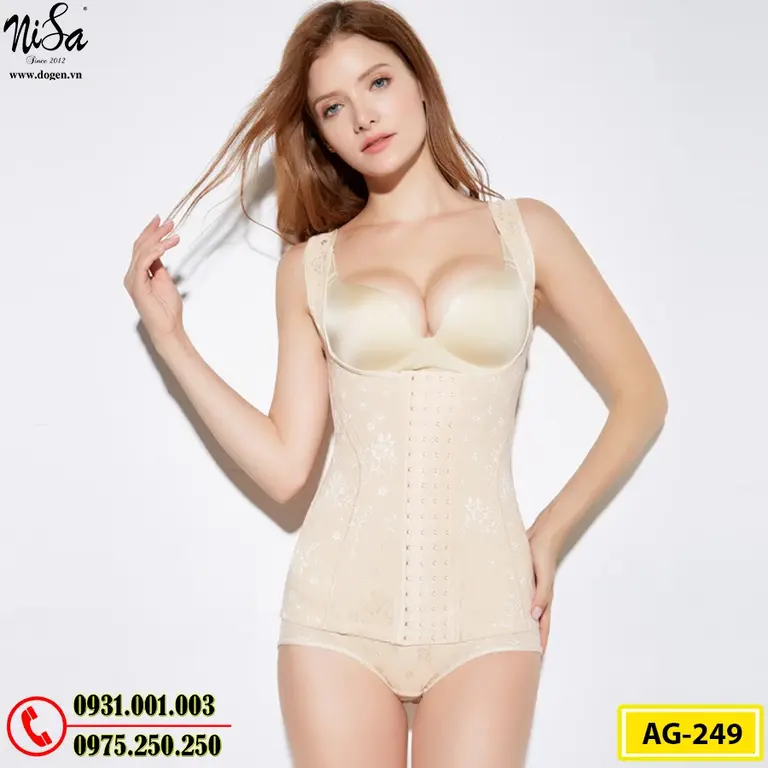 Áo Gen Đùi Định Hình - Áo Lót Định Hình Cao Cấp (Cod: AG-249)