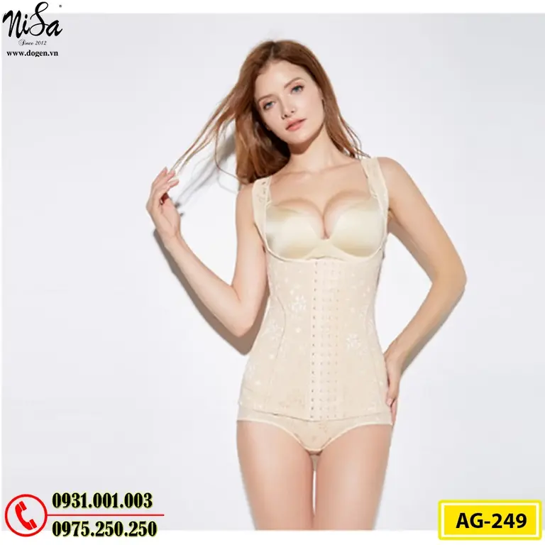 Áo Gen Đùi Định Hình - Áo Lót Định Hình Cao Cấp (Cod: AG-249)