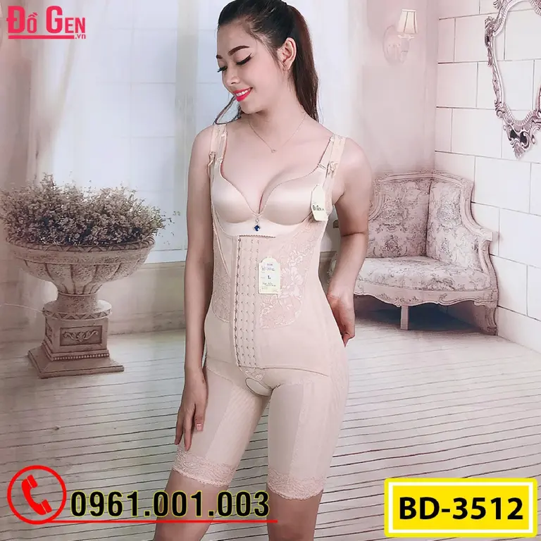 Đồ Lót Định Hình Toàn Thân - Đồ Gen Định Hình Thu Gọn Vòng Eo (Cod: BD-3512)