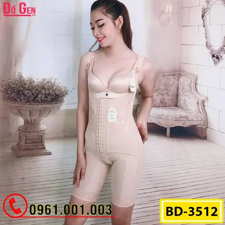 Đồ Lót Định Hình Toàn Thân - Đồ Gen Định Hình Thu Gọn Vòng Eo (Cod: BD-3512)