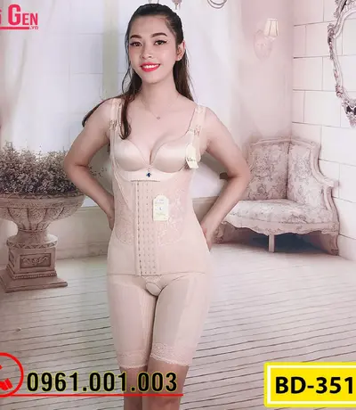Đồ Lót Định Hình Toàn Thân - Đồ Gen Định Hình Thu Gọn Vòng Eo (Cod: BD-3512)
