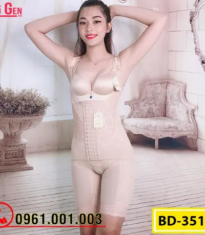 Đồ Lót Định Hình Toàn Thân - Đồ Gen Định Hình Thu Gọn Vòng Eo (Cod: BD-3512)