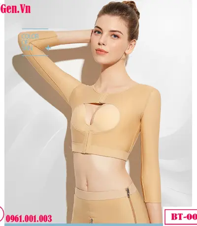 Gen Nịt Bắp Tay Và Lưng Sau Hút Mỡ Bắp Tay