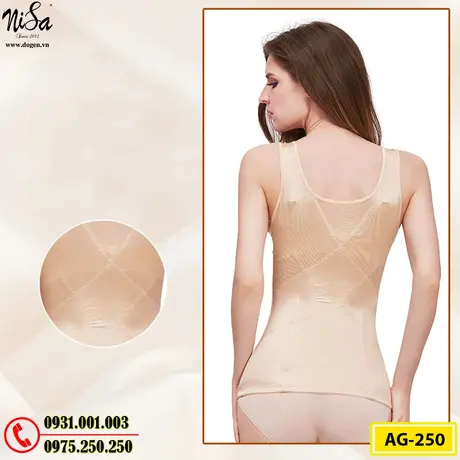 Áo Lót Gen Định Hình Cao Cấp Nhỏ Eo Thon Bụng (Cod: AG-250)