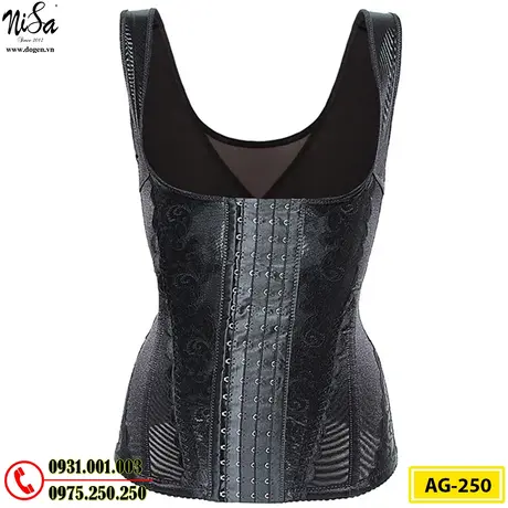 Áo Lót Gen Định Hình Cao Cấp Nhỏ Eo Thon Bụng (Cod: AG-250)