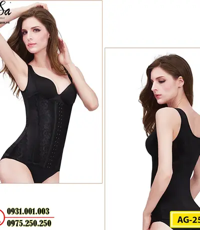 Áo Lót Gen Định Hình Cao Cấp Nhỏ Eo Thon Bụng (Cod: AG-250)