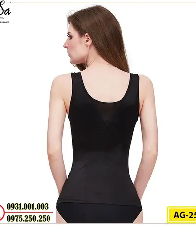 Áo Lót Gen Định Hình Cao Cấp Nhỏ Eo Thon Bụng (Cod: AG-250)
