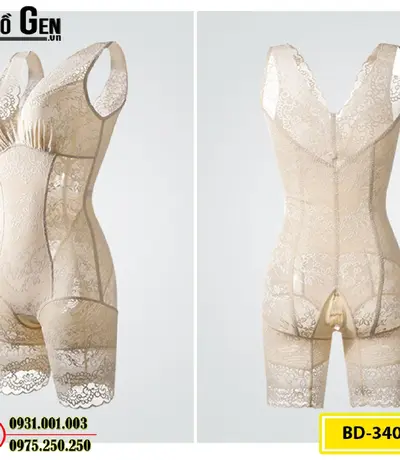 Đồ Lót Gen Định Hình Liền Thân Thu Gọn Vòng Eo (Cod: BD-3401)