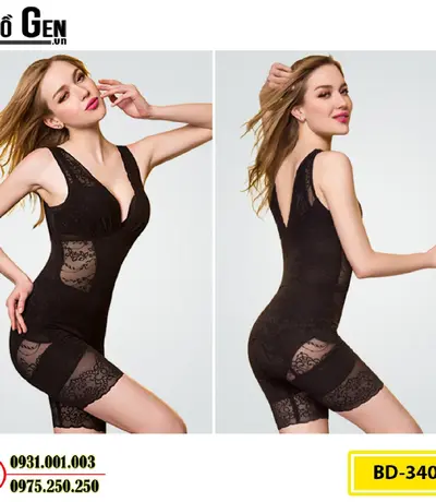 Đồ Lót Gen Định Hình Liền Thân Thu Gọn Vòng Eo (Cod: BD-3401)