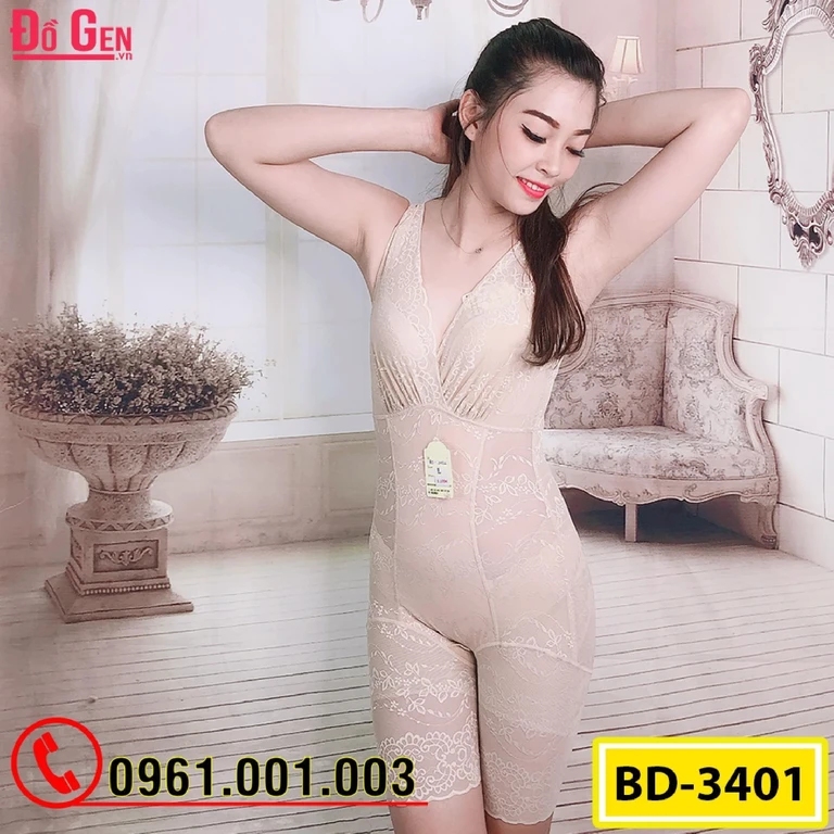 Đồ Lót Gen Định Hình Cao Cấp Nâng Mông, Thu Nhỏ Vòng Eo (Cod: BD-3401)