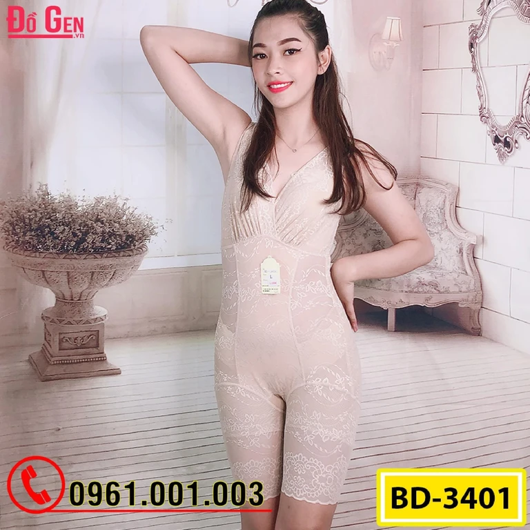 Đồ Lót Gen Định Hình Cao Cấp Nâng Mông, Thu Nhỏ Vòng Eo (Cod: BD-3401)