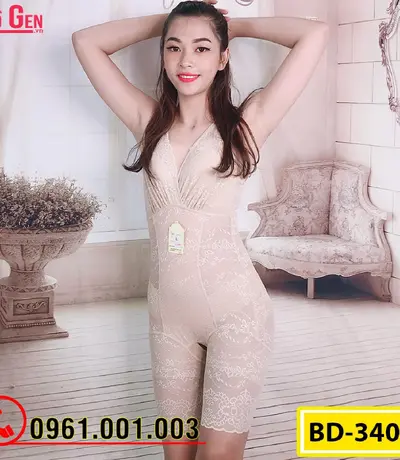 Đồ Lót Gen Định Hình Cao Cấp Nâng Mông, Thu Nhỏ Vòng Eo (Cod: BD-3401)
