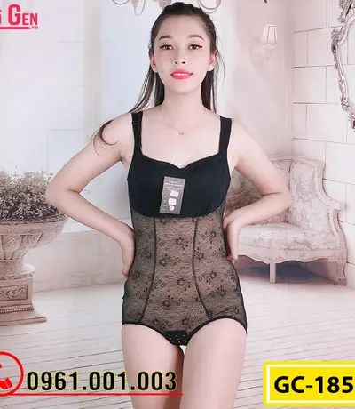 Bộ Đồ Lót Gen Định Hình - Gen Nịt Bụng Thu Gọn Vòng Eo (Cod: GC-1856)