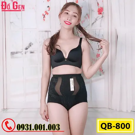 Quần Gen Lót Định Hình Chống Cuộn Thon Eo Thon Đùi Nâng Mông (Cod: QB-800)