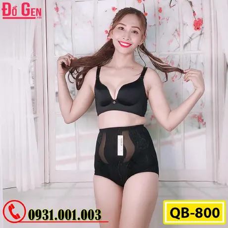 Quần Gen Lót Định Hình Chống Cuộn Thon Eo Thon Đùi Nâng Mông (Cod: QB-800)