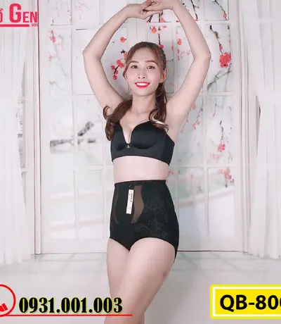 Quần Gen Lót Định Hình Chống Cuộn Thon Eo Thon Đùi Nâng Mông (Cod: QB-800)