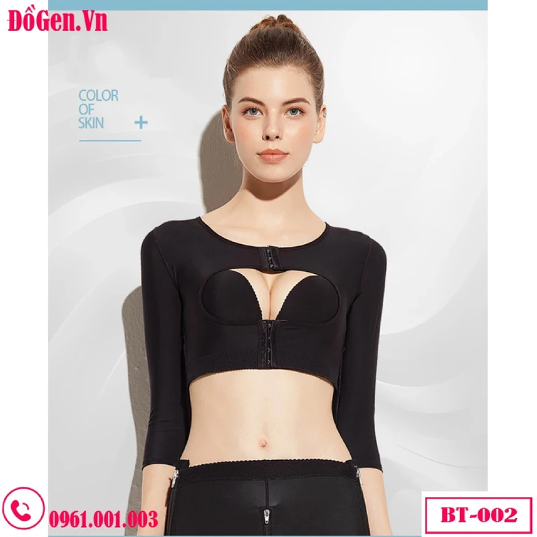 Áo Gen Định Hình Nịt Bắp Tay Lưng Nách Sau Hút Mỡ Thẩm Mỹ