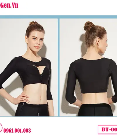 Áo Gen Định Hình Nịt Bắp Tay Lưng Nách Sau Hút Mỡ Thẩm Mỹ