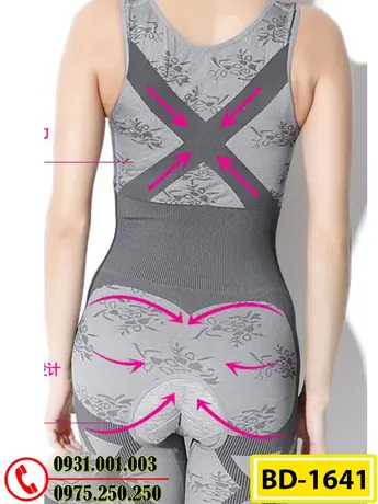 Bộ Đồ Gen Định Hình - Đồ Lót Định Hình Toàn Thân Giúp Thon Gọn Vòng Eo (Cod: BD-1641)