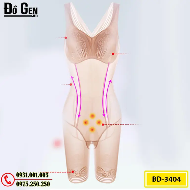 Đồ Lót Định Hình - Đồ Gen Định Hình Cao Cấp Cho Bạn Vóc Dáng Cân Đối (Cod: BD-3404)