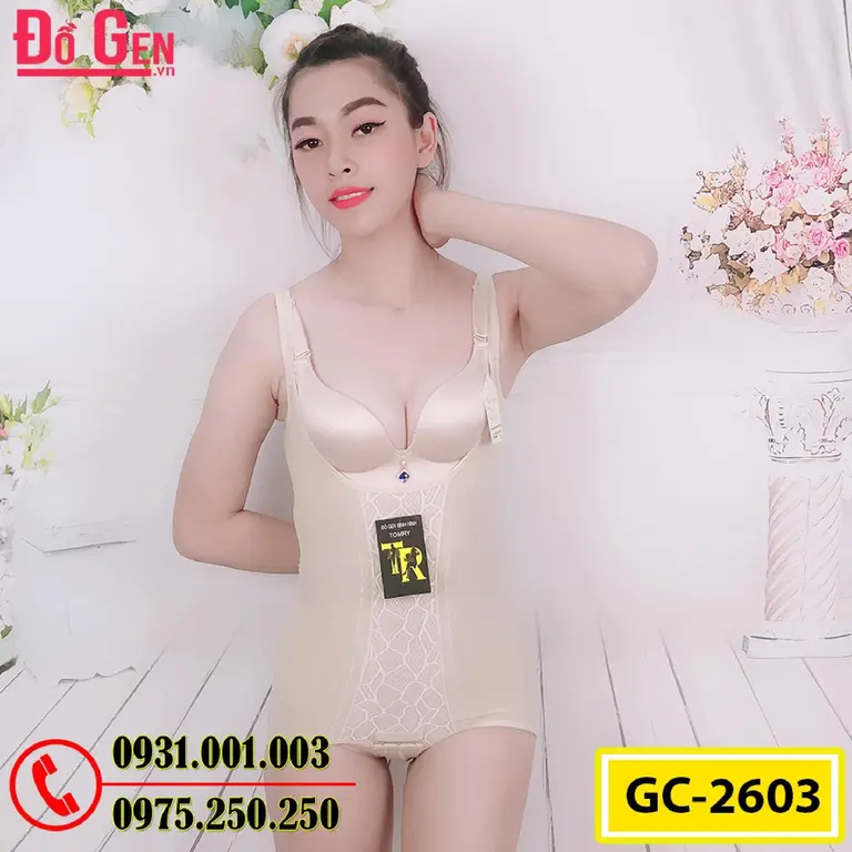 Bộ Đồ Lót Gen Nịt Bụng Định Hình Vòng Eo (Cod: GC-2603)
