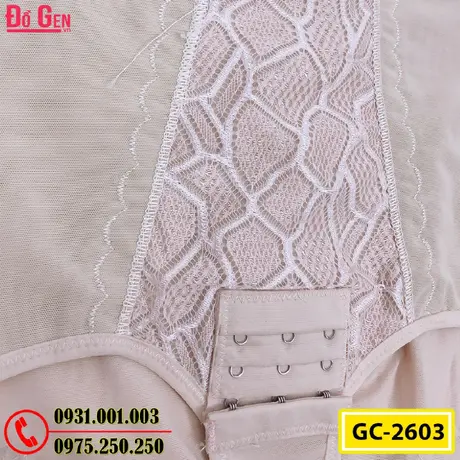 Bộ Đồ Lót Gen Nịt Bụng Định Hình Vòng Eo (Cod: GC-2603)