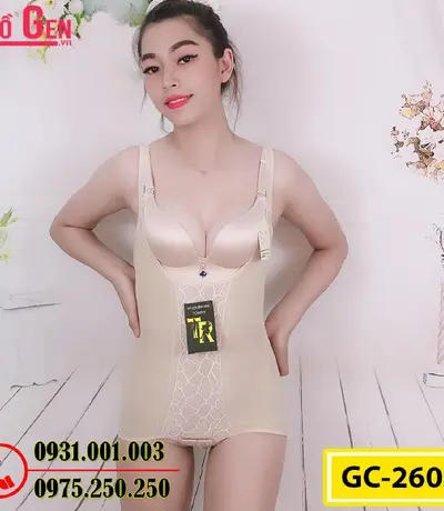 Bộ Đồ Lót Gen Nịt Bụng Định Hình Vòng Eo (Cod: GC-2603)