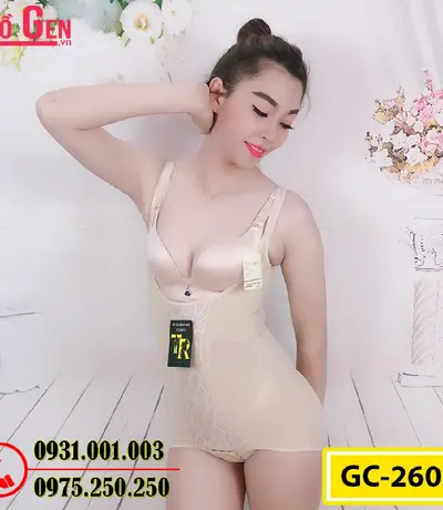 Bộ Đồ Lót Gen Nịt Bụng Định Hình Vòng Eo (Cod: GC-2603)