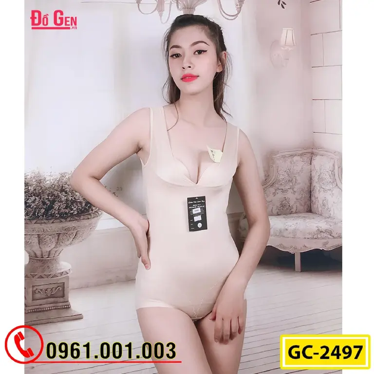 Đồ Gen Định Hình - Gen Nịt Bụng Liền Thân Cao Cấp (Cod: GC-2497)