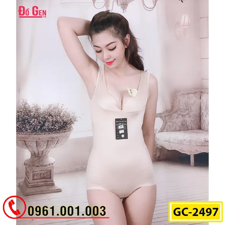 Đồ Gen Định Hình - Gen Nịt Bụng Liền Thân Cao Cấp (Cod: GC-2497)