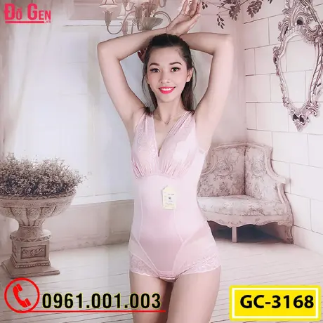 Bộ Đồ Lót Gen Định Hình - Gen Nịt Bụng Thu Gọn Vòng Eo (Cod: GC-3168)