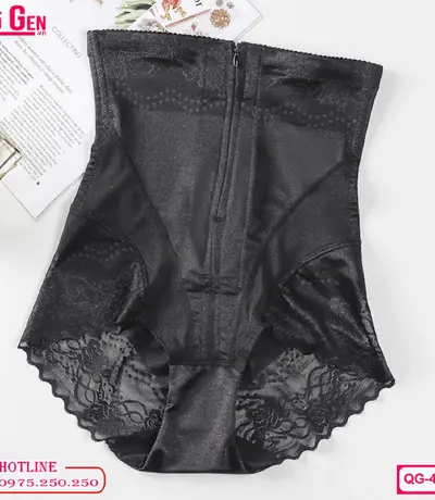 Quần Gen Nịt Bụng Cao Cấp Sau Sinh Dáng Gài Dây Kéo QG-432