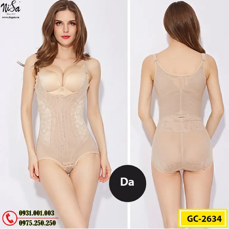 Đồ Lót Định Hình - Quần Áo Gen Định Hình Cao Cấp Liền Thân (Cod: GC-2634)