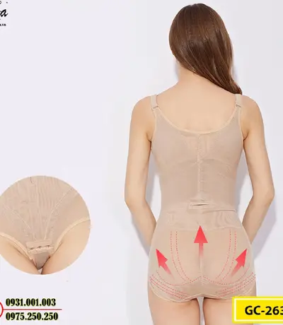 Đồ Lót Định Hình - Quần Áo Gen Định Hình Cao Cấp Liền Thân (Cod: GC-2634)