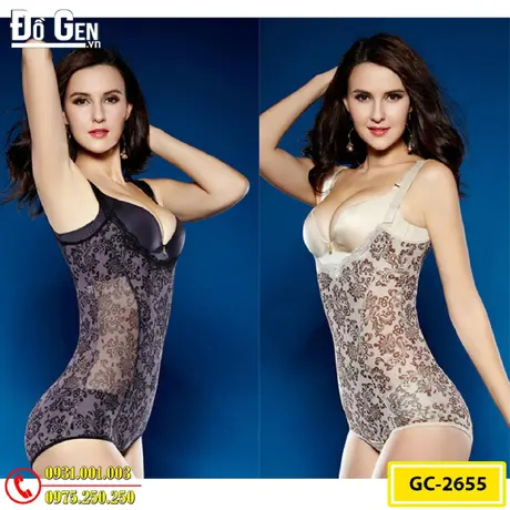 Bộ Đồ Lót Định Hình - Đồ Gen Liền Thân Cao Cấp Hỗ Trợ Giảm Cân (Cod: GC-2655)
