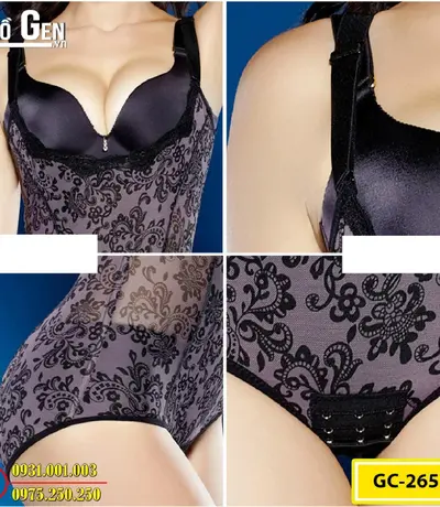Bộ Đồ Lót Định Hình - Đồ Gen Liền Thân Cao Cấp Hỗ Trợ Giảm Cân (Cod: GC-2655)