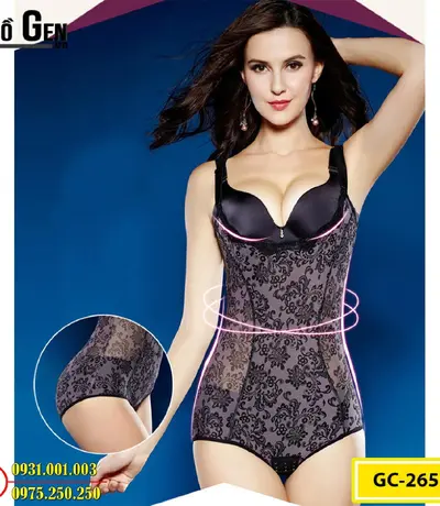 Bộ Đồ Lót Định Hình - Đồ Gen Liền Thân Cao Cấp Hỗ Trợ Giảm Cân (Cod: GC-2655)